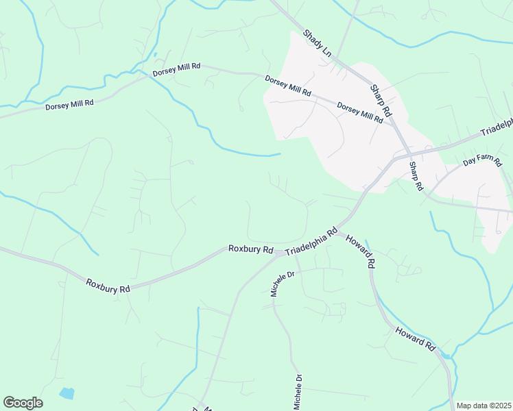 map of restaurants, bars, coffee shops, grocery stores, and more near 14318 Roxbury Lake Drive in Glenelg