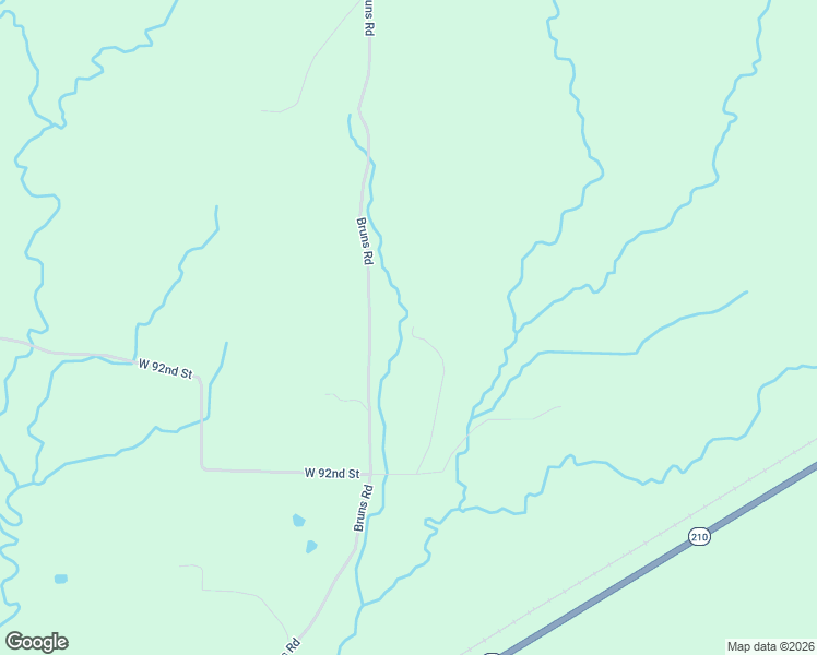 map of restaurants, bars, coffee shops, grocery stores, and more near 36160 West 92nd Street in Richmond