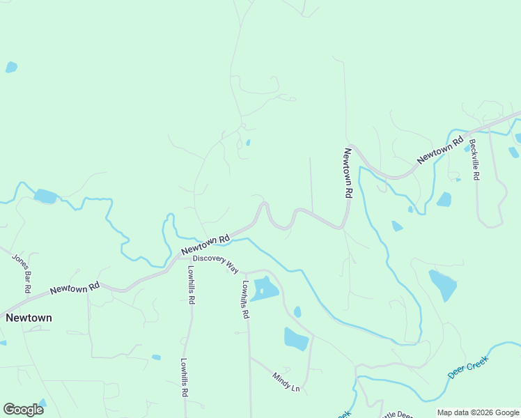 map of restaurants, bars, coffee shops, grocery stores, and more near 12131-12335 Newtown Rd in Nevada City