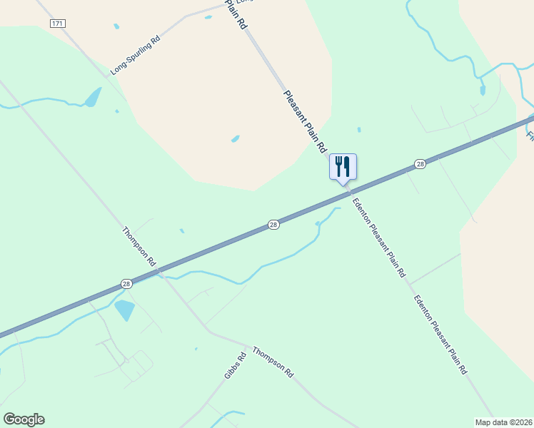 map of restaurants, bars, coffee shops, grocery stores, and more near 2531 Ohio 28 in Pleasant Plain