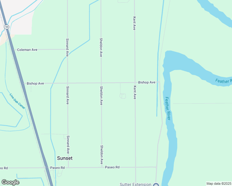 map of restaurants, bars, coffee shops, grocery stores, and more near 1632 Bishop Avenue in Live Oak