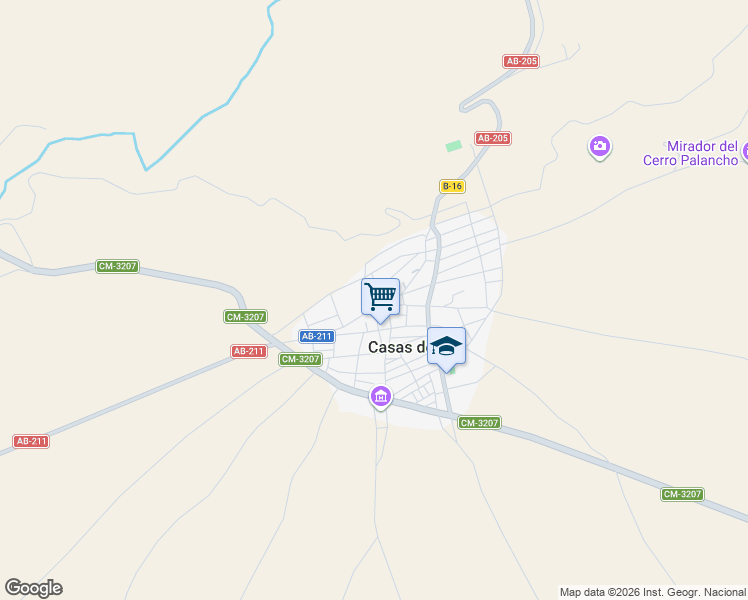 map of restaurants, bars, coffee shops, grocery stores, and more near 5 Calle la Marquesa in Casas de Ves