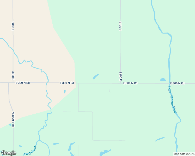 map of restaurants, bars, coffee shops, grocery stores, and more near 3077 East 300 North Road in Stewardson