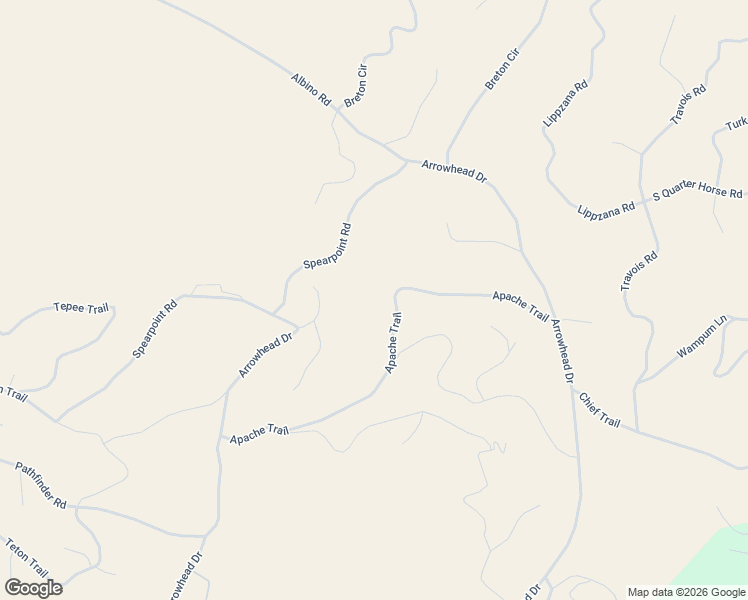 map of restaurants, bars, coffee shops, grocery stores, and more near 791 Apache Trail in Jefferson