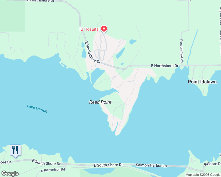 map of restaurants, bars, coffee shops, grocery stores, and more near 7467 Beaver Lodge Road in Unionville