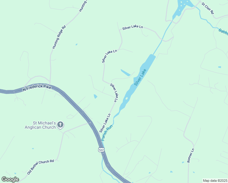 map of restaurants, bars, coffee shops, grocery stores, and more near 247 Silver Lake Lane in Winchester