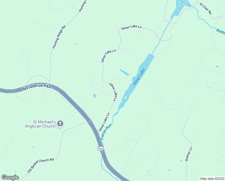 map of restaurants, bars, coffee shops, grocery stores, and more near 247 Silver Lake Lane in Winchester