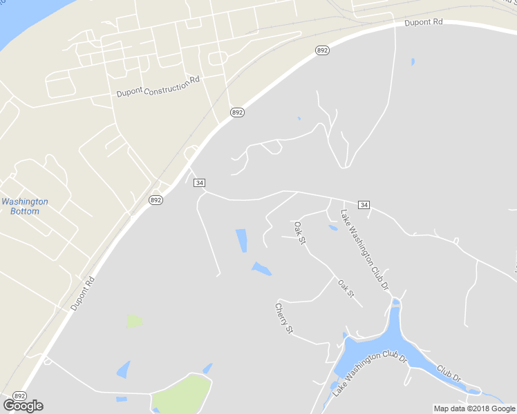 map of restaurants, bars, coffee shops, grocery stores, and more near 5 Lake Washington Rd in Washington