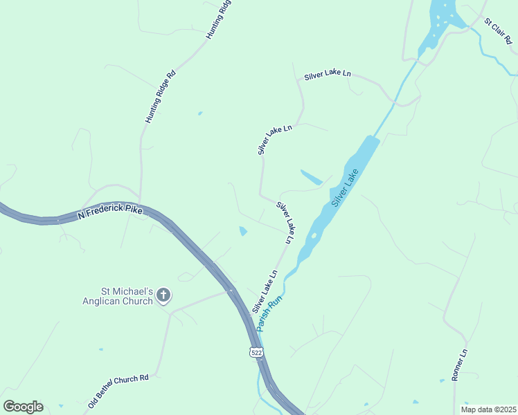 map of restaurants, bars, coffee shops, grocery stores, and more near 249 Silver Lake Lane in Winchester
