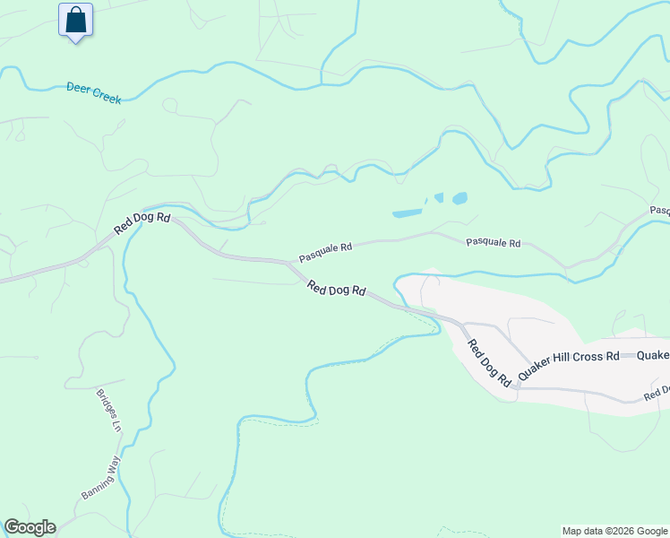 map of restaurants, bars, coffee shops, grocery stores, and more near 12043 Pasquale Road in Nevada City