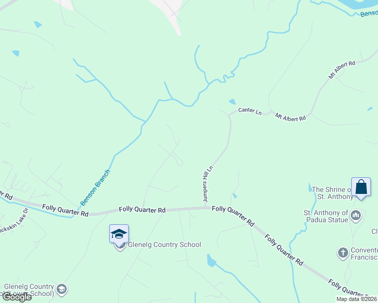 map of restaurants, bars, coffee shops, grocery stores, and more near 12748 Maryvale Court in Ellicott City