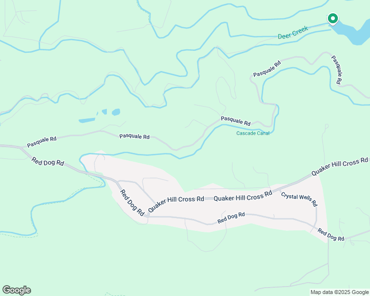 map of restaurants, bars, coffee shops, grocery stores, and more near 12757 Pasquale Road in Nevada City