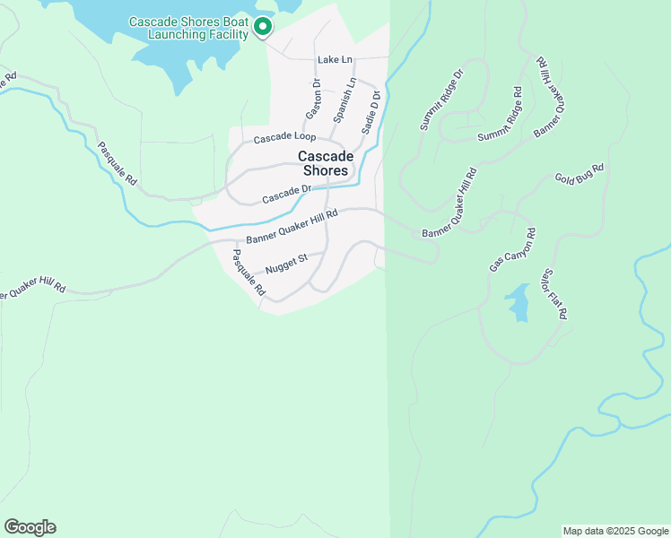 map of restaurants, bars, coffee shops, grocery stores, and more near 16080 Mountain View Drive in Nevada City
