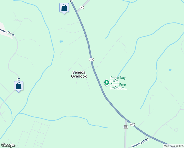 map of restaurants, bars, coffee shops, grocery stores, and more near 7312 Damascus Road in Gaithersburg