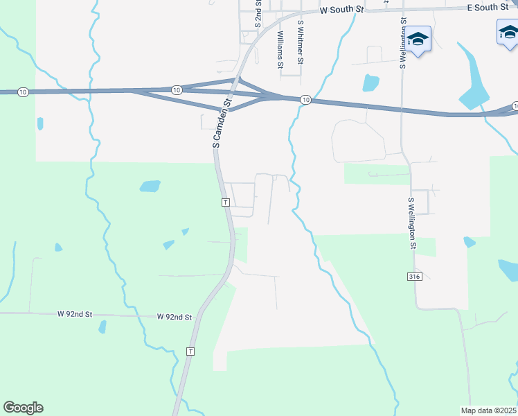map of restaurants, bars, coffee shops, grocery stores, and more near 1109 Southview Drive in Richmond