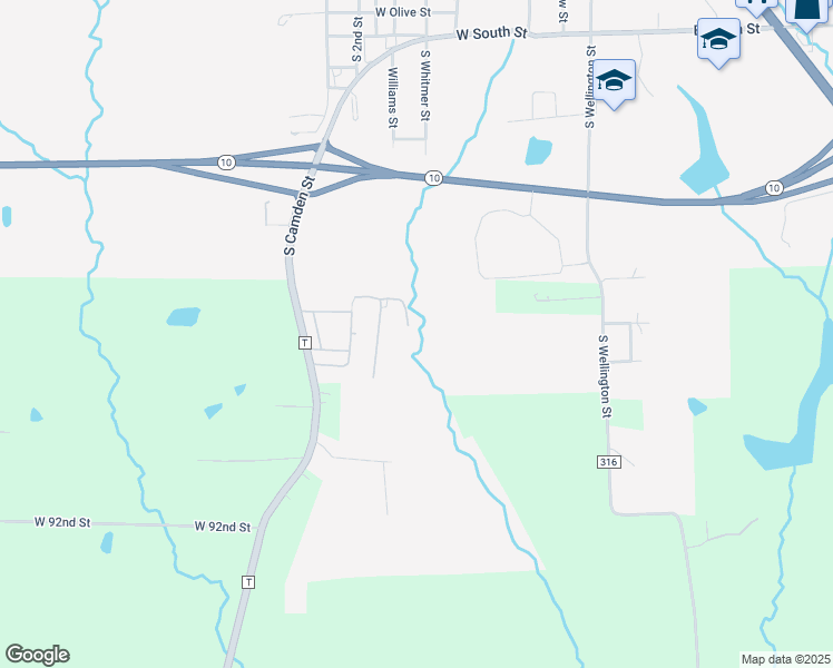 map of restaurants, bars, coffee shops, grocery stores, and more near 1105 Harmony Drive in Richmond