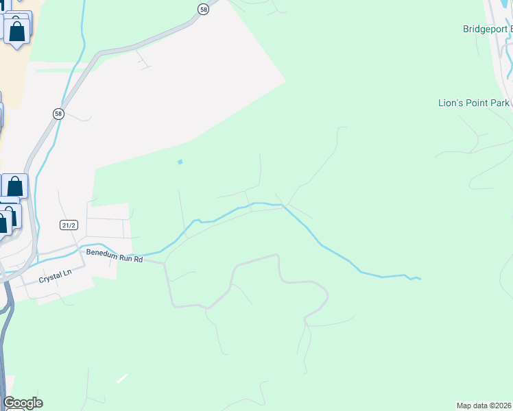 map of restaurants, bars, coffee shops, grocery stores, and more near Joy Drive in Bridgeport