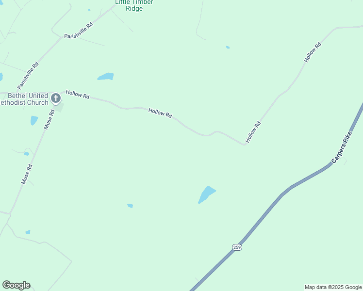 map of restaurants, bars, coffee shops, grocery stores, and more near 975 Hollow Road in Gore
