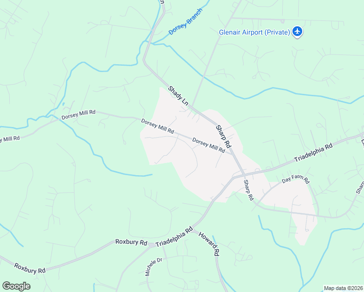 map of restaurants, bars, coffee shops, grocery stores, and more near 14302 Roxbury Meadow Drive in Glenwood