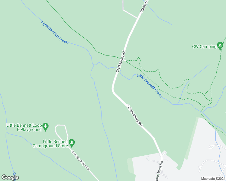 map of restaurants, bars, coffee shops, grocery stores, and more near 24558 Clarksburg Rd in Clarksburg