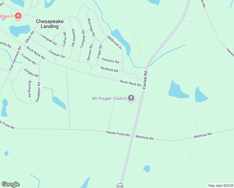 map of restaurants, bars, coffee shops, grocery stores, and more near 23714 L Road in Chestertown