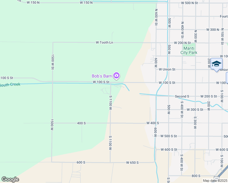 map of restaurants, bars, coffee shops, grocery stores, and more near in Manti