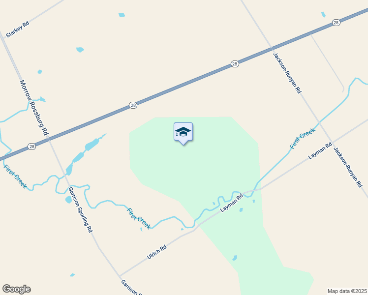 map of restaurants, bars, coffee shops, grocery stores, and more near in Pleasant Plain