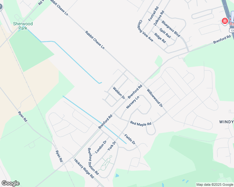 map of restaurants, bars, coffee shops, grocery stores, and more near 17 Weldon Drive in Smyrna