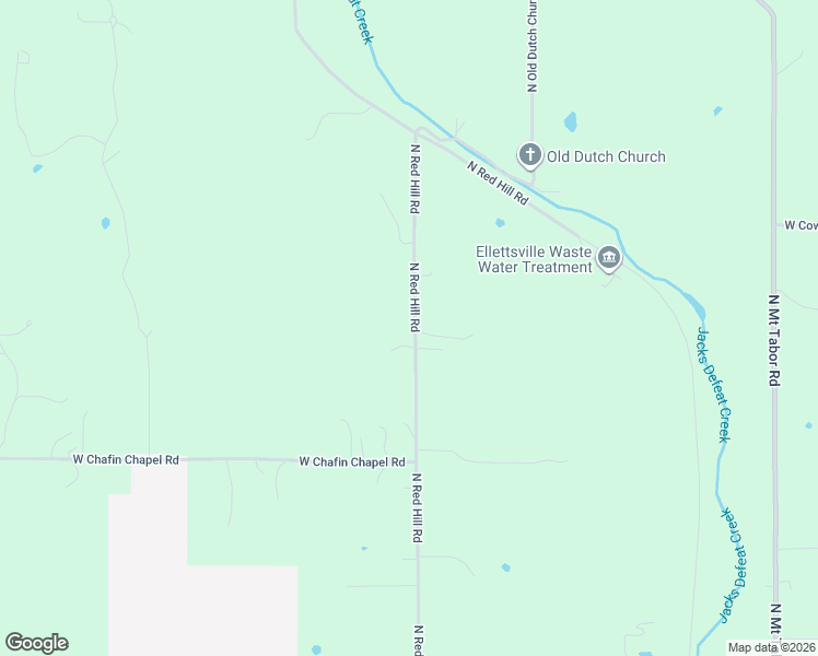 map of restaurants, bars, coffee shops, grocery stores, and more near 7447 North Red Hill Road in Ellettsville