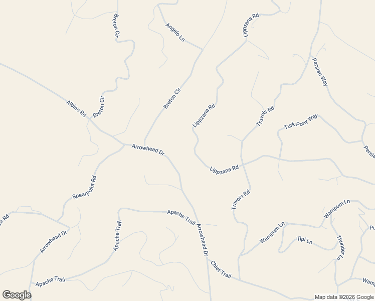 map of restaurants, bars, coffee shops, grocery stores, and more near 317 Lippzana Road in Jefferson