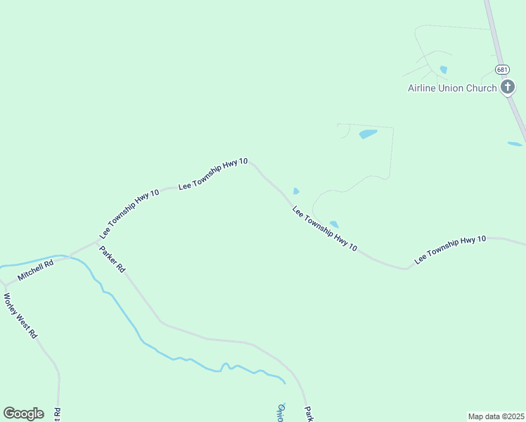 map of restaurants, bars, coffee shops, grocery stores, and more near 2677 Lee Township Highway 10 in Albany