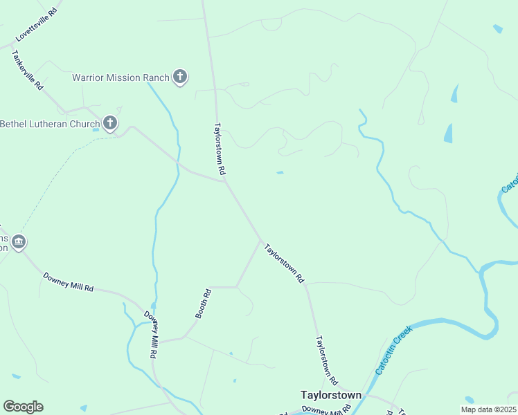 map of restaurants, bars, coffee shops, grocery stores, and more near 12736 Taylorstown Road in Lovettsville