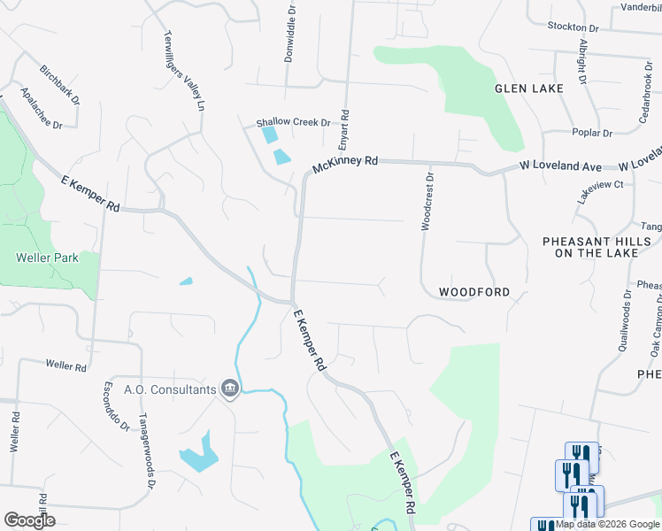 map of restaurants, bars, coffee shops, grocery stores, and more near 9224 Cactus Lane in Loveland