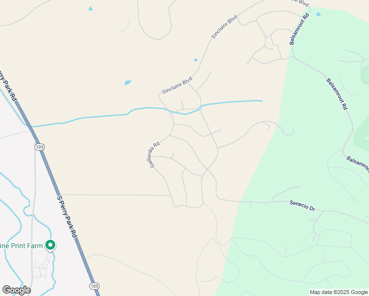 map of restaurants, bars, coffee shops, grocery stores, and more near 2820 Senecio Drive in Larkspur