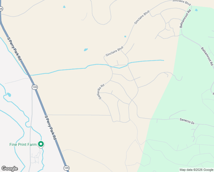 map of restaurants, bars, coffee shops, grocery stores, and more near 6770 Gaillardia Road in Larkspur