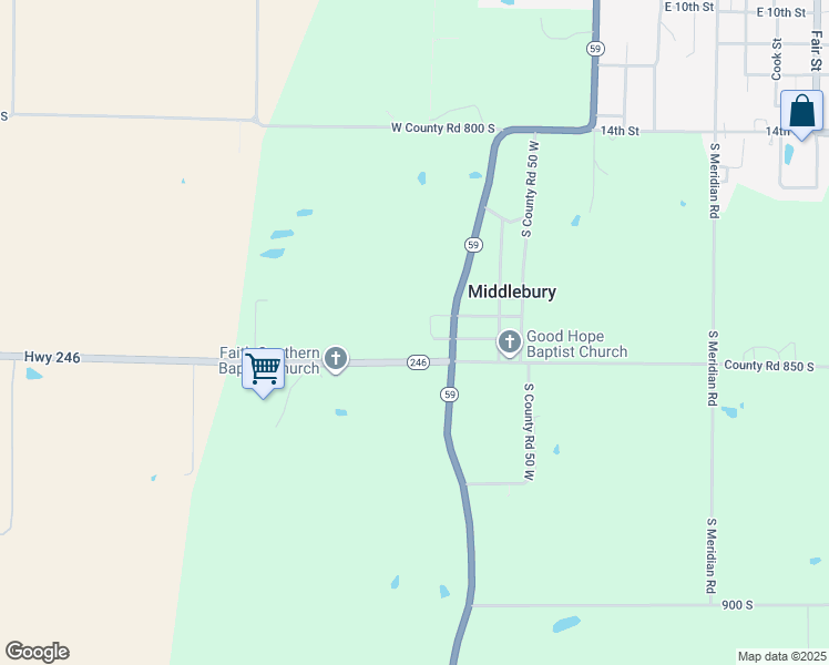 map of restaurants, bars, coffee shops, grocery stores, and more near in Clay City