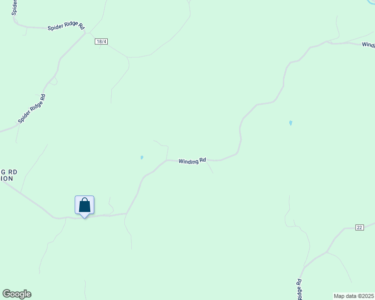 map of restaurants, bars, coffee shops, grocery stores, and more near 2515 Winding Road in Parkersburg