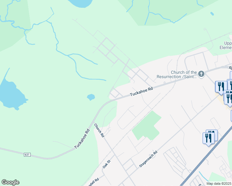 map of restaurants, bars, coffee shops, grocery stores, and more near 446 Tuckahoe Road in Marmora