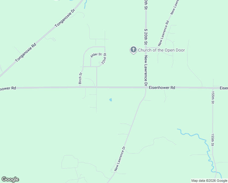 map of restaurants, bars, coffee shops, grocery stores, and more near 16150 Eisenhower Road in Leavenworth