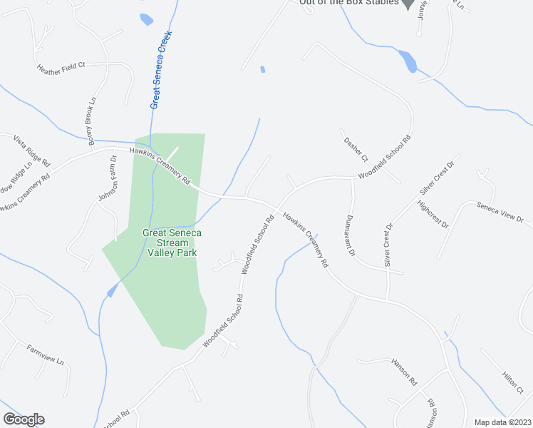 map of restaurants, bars, coffee shops, grocery stores, and more near 8700 Hawkins Creamery Road in Gaithersburg