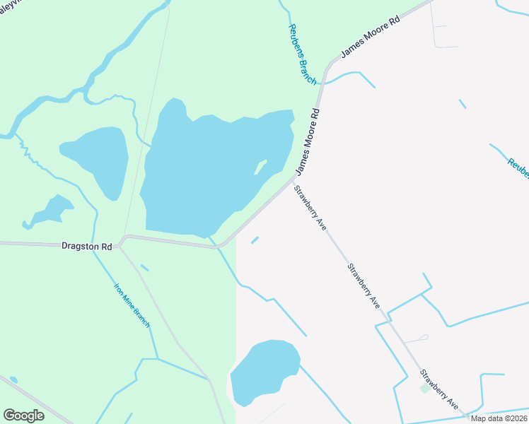 map of restaurants, bars, coffee shops, grocery stores, and more near 3825 James Moore Road in Commercial Township