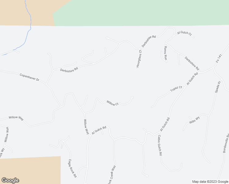 map of restaurants, bars, coffee shops, grocery stores, and more near 449 Willow Way in Jefferson