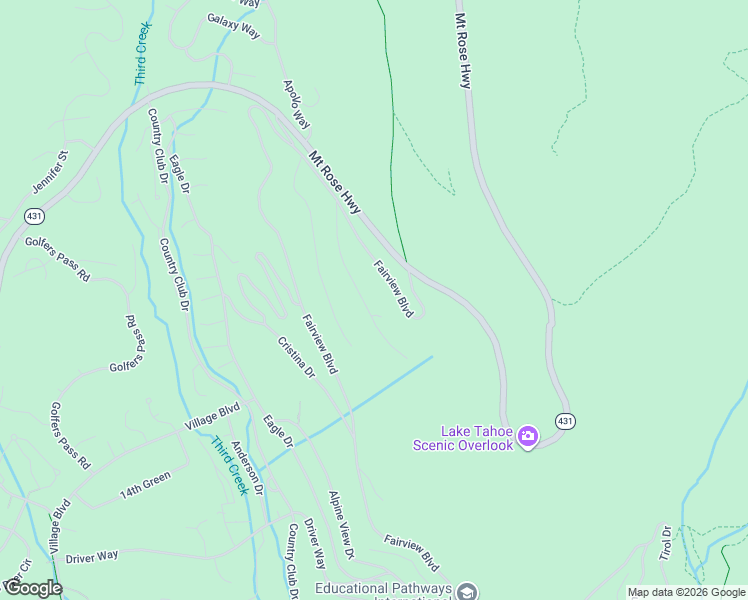 map of restaurants, bars, coffee shops, grocery stores, and more near 708 Champagne Road in Incline Village