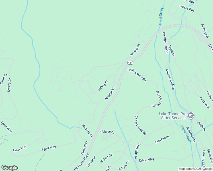 map of restaurants, bars, coffee shops, grocery stores, and more near 860 Susan Court in Incline Village