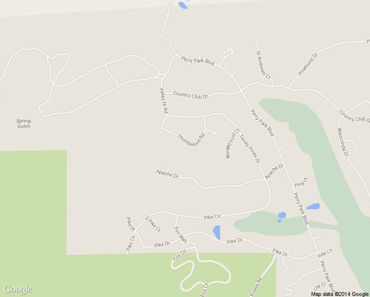 map of restaurants, bars, coffee shops, grocery stores, and more near 6420 Thunderbird Rd in Larkspur