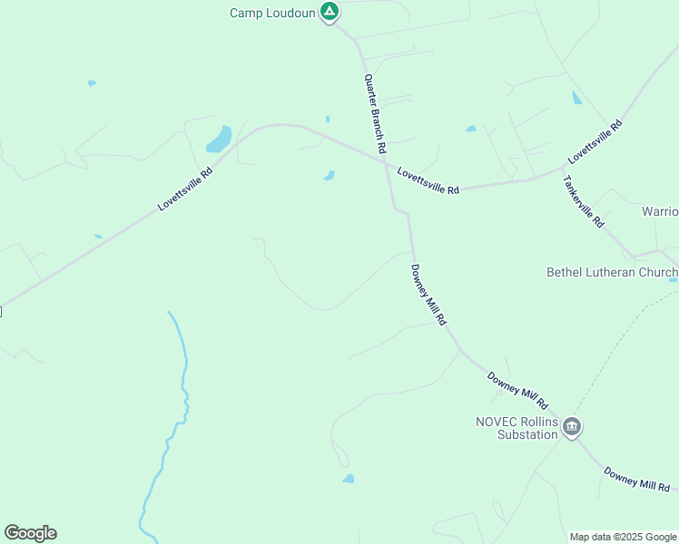 map of restaurants, bars, coffee shops, grocery stores, and more near 40240 Quailrun Ct in Lovettsville