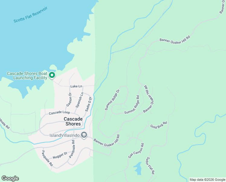map of restaurants, bars, coffee shops, grocery stores, and more near 13008 Summit Ridge Drive in Nevada City