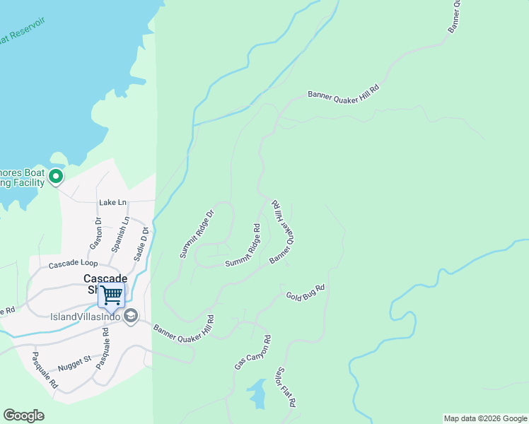 map of restaurants, bars, coffee shops, grocery stores, and more near 12255 Pawnee Trail in Nevada City