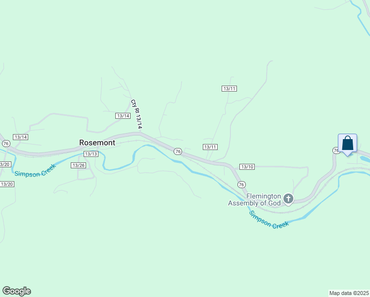 map of restaurants, bars, coffee shops, grocery stores, and more near Bensky Road in Taylor County
