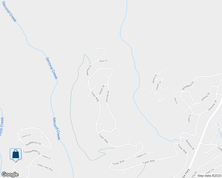 map of restaurants, bars, coffee shops, grocery stores, and more near 984 Dorcey Drive in Incline Village